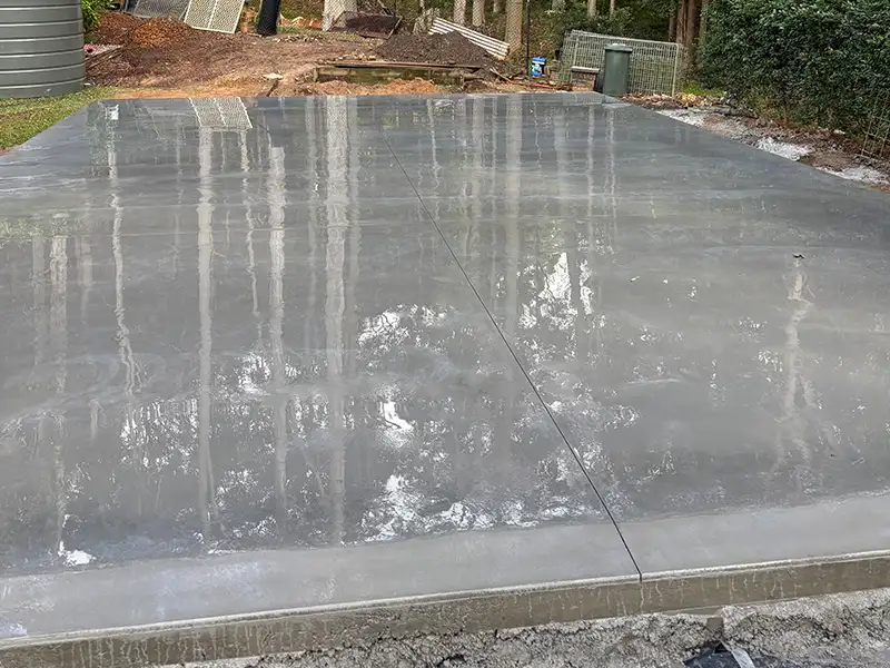 Large Commercial Shed Concrete Slabs