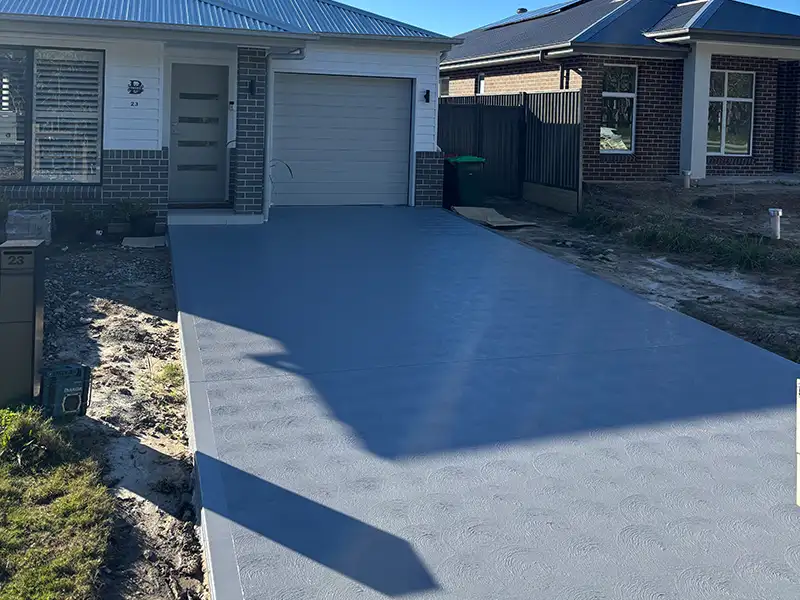 New Concrete Driveway by Viking Concrete Constructions